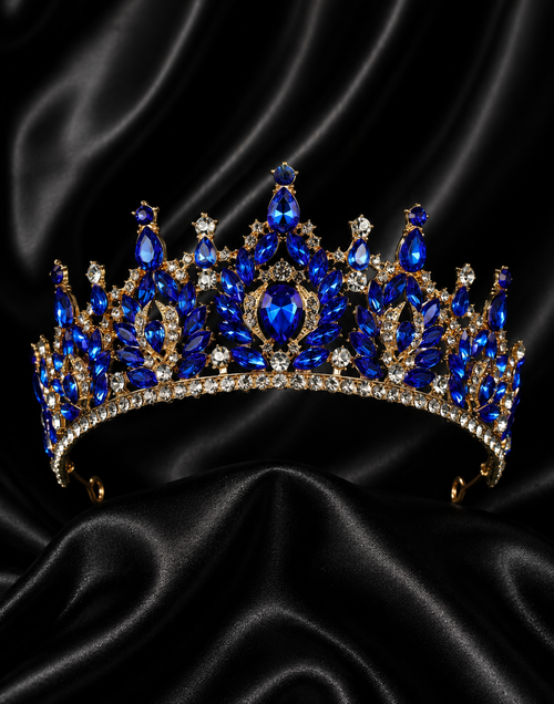 Couronne Royale Rubis en Cristal