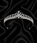 Diadème Princesse Argenté avec Cristaux