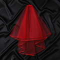 Voile de mariée rouge