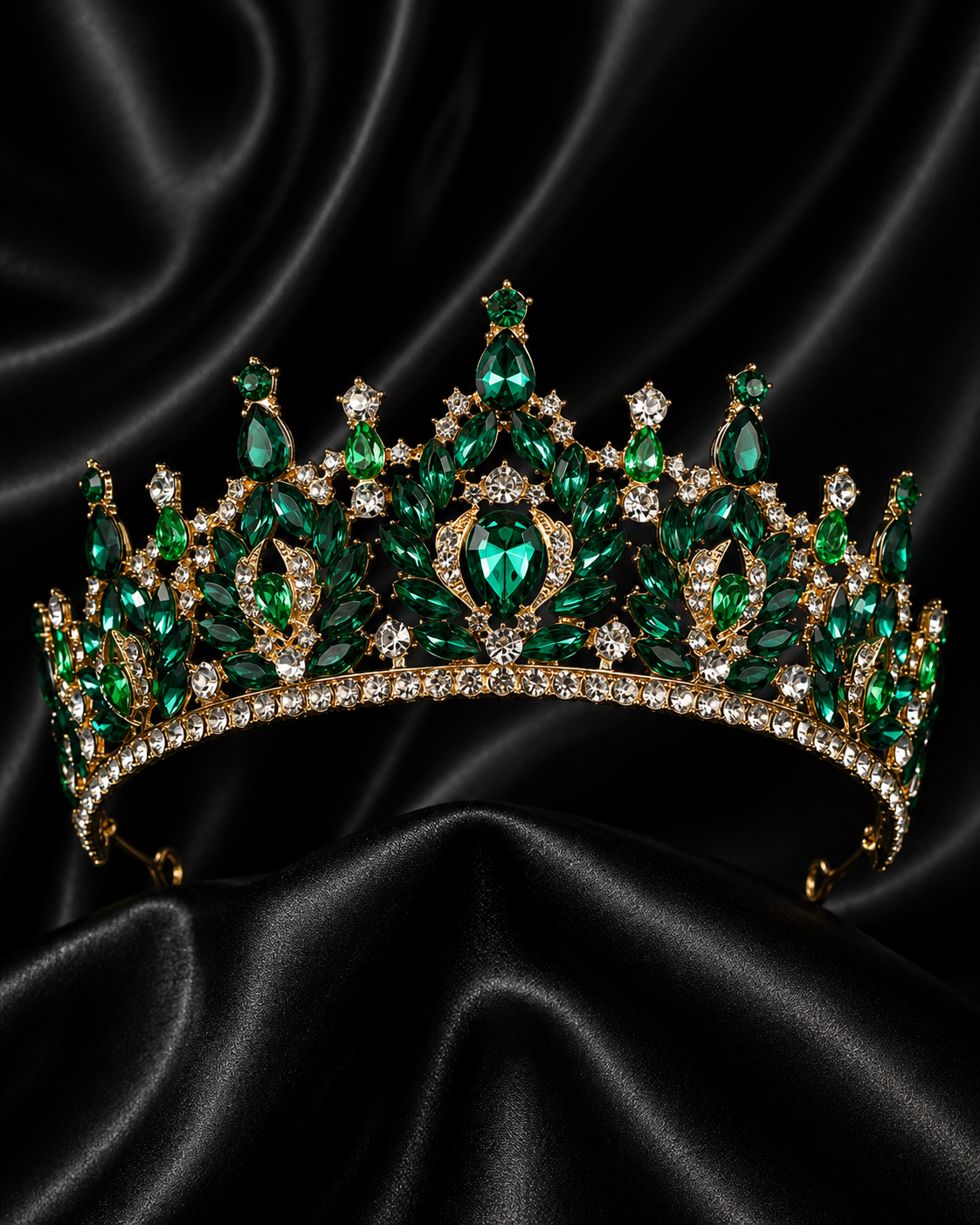 Couronne Royale Rubis en Cristal