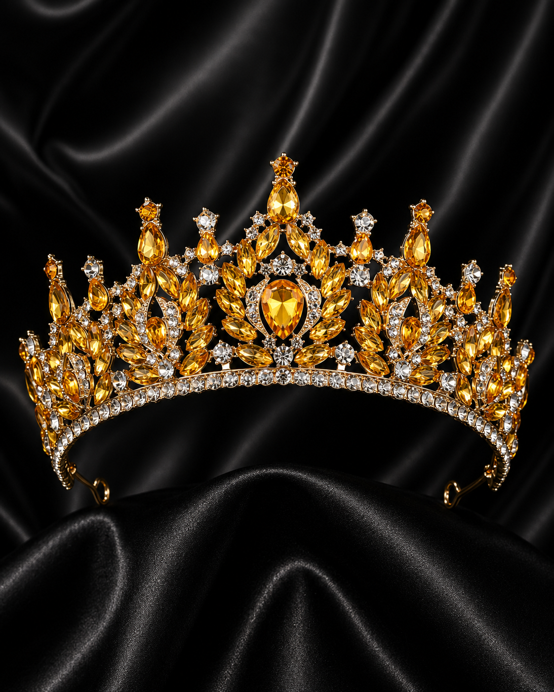 Couronne Royale Rubis en Cristal